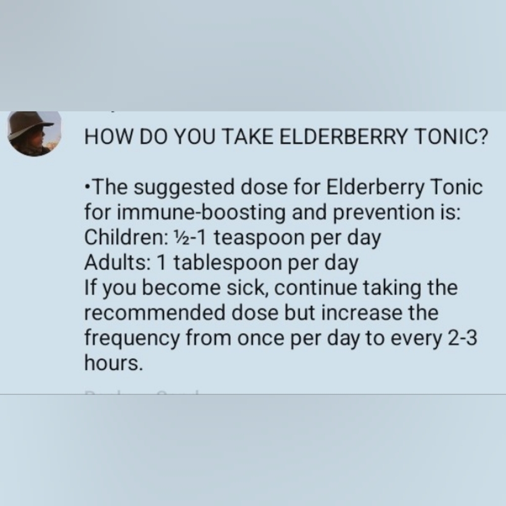 Elderberry Tonic / Syrup. - Picture 10 of 10